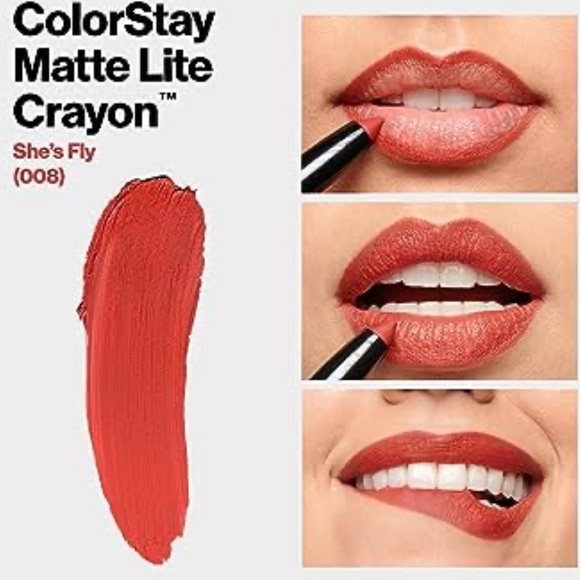 Revlon Colorstay Matte Lite Crayon Lipsticks- YOU CHOOSE - Picture 7 of 9